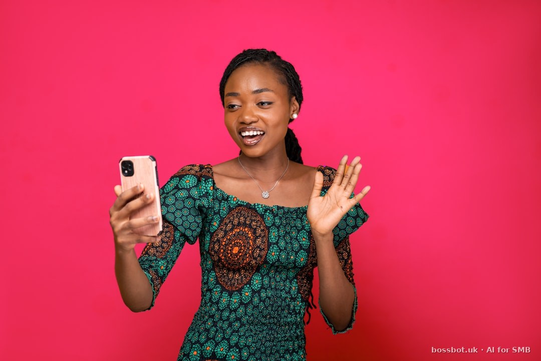 Nigerian entrepreneur in Lagos reviewing WhatsApp Business platform costs on smartphone