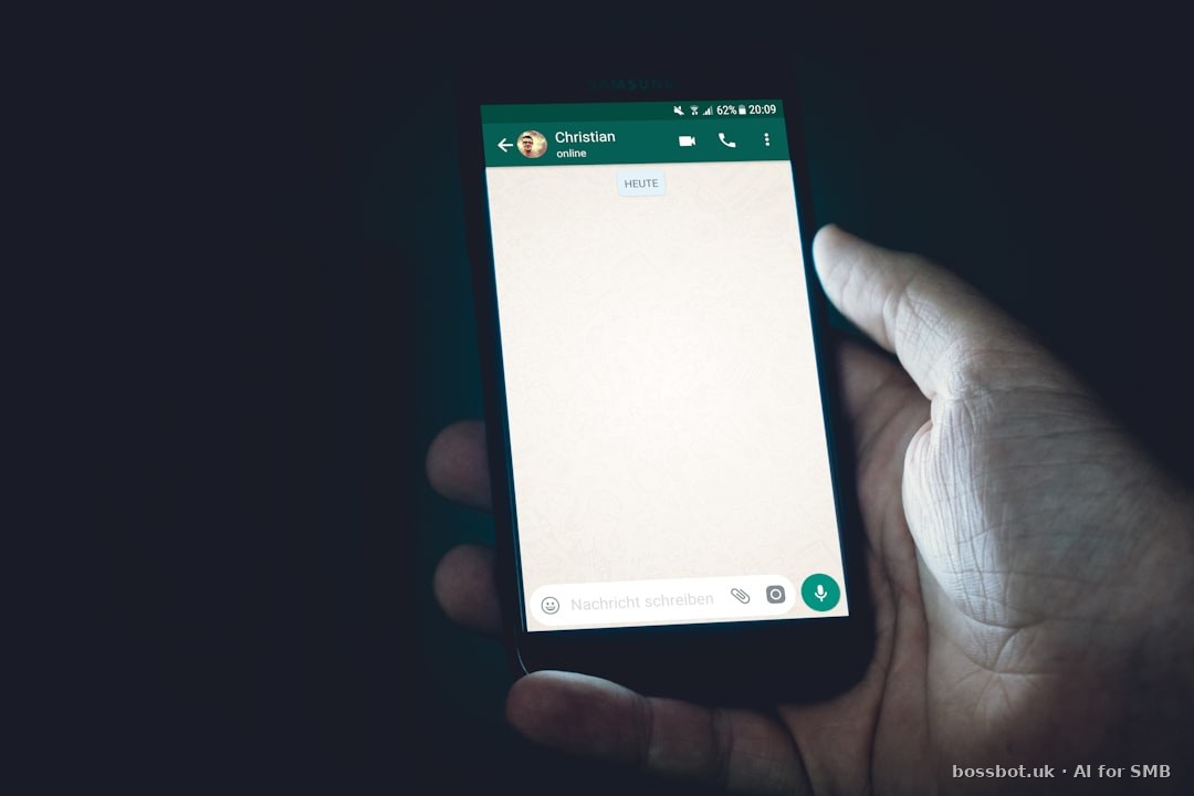 Person holding smartphone