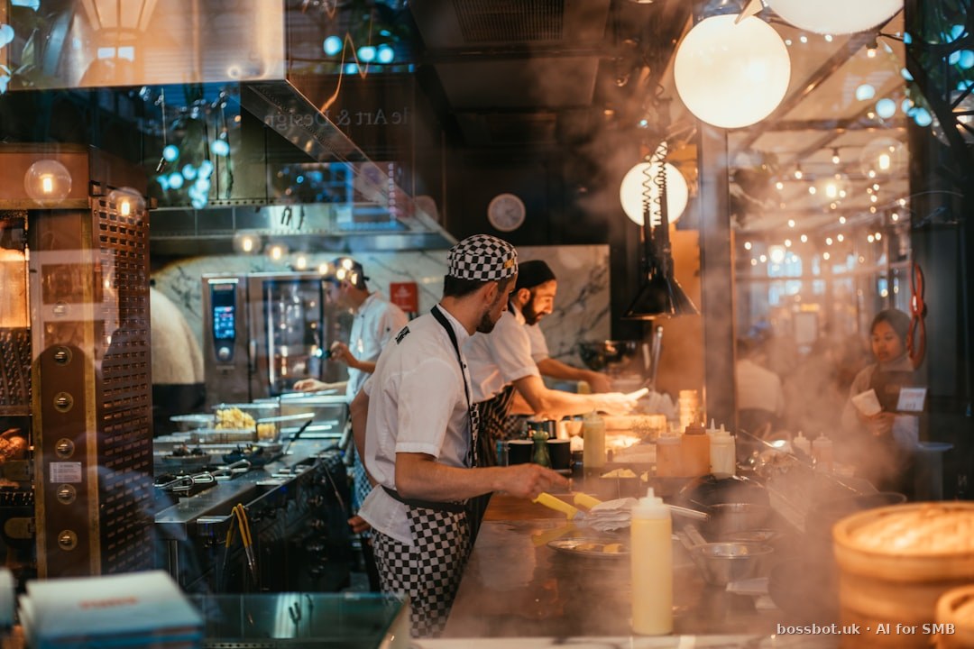 Nigerian restaurant in Lagos processing WhatsApp reservation and Paystack payment on smartphone