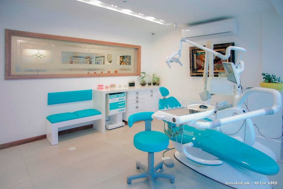 White and blue hospital bed