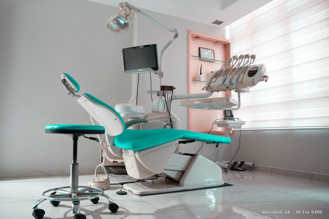 Dental practice consultation room with modern equipment